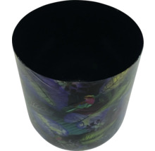 Kvetináč s motívom vtáka