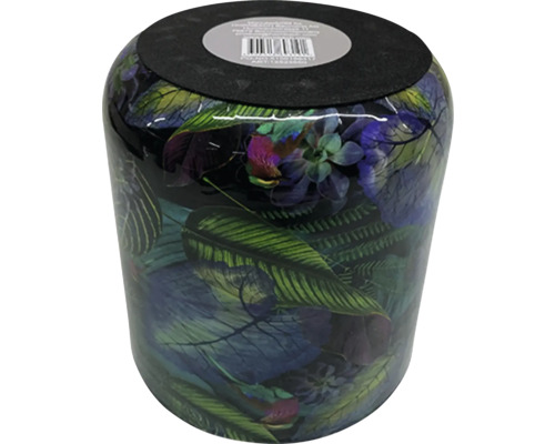 Kvetináč s motívom rastlín