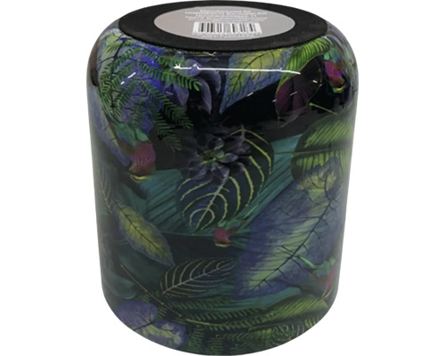 Dekoratívny kvetináč s motívom rastlín