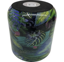 Dekoratívna stolička s rastlinným vzorom pre vnútorné použitie