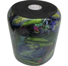 Kvetináč s rastlinným vzorom