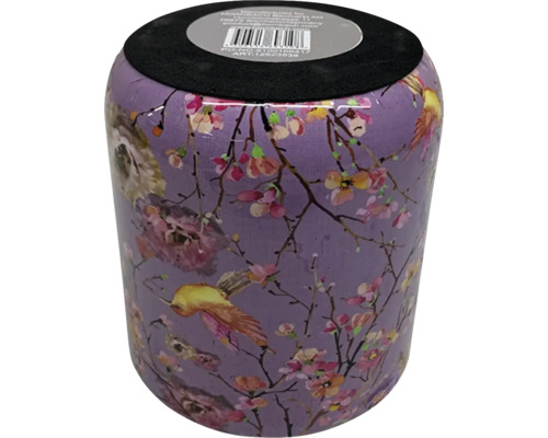 Dekoratívny úložný box s motívom vtákov a kvetov