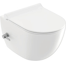 Závesný bidet s vekom a bočnou ovládacou pákou