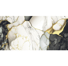 Abstraktný mramorový vzor so zlatými akcentmi