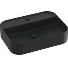 Čierne keramické umývadlo na dosku