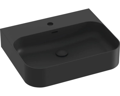 Čierne umývadlo na dosku z keramiky