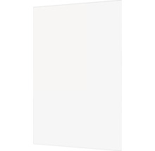 Biela, obdĺžniková doska z akrylového skla