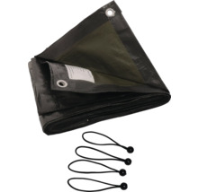 Plachta s očkami a gumovými napínakmi