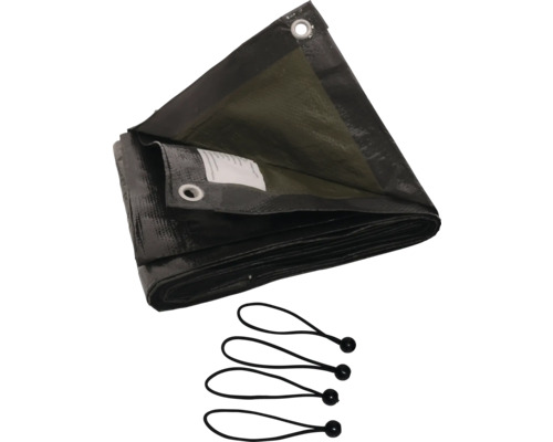 Plachta s očkami a gumovými napínakmi