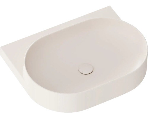 Umývadlo na dosku zo sanitárnej keramiky, oválny tvar