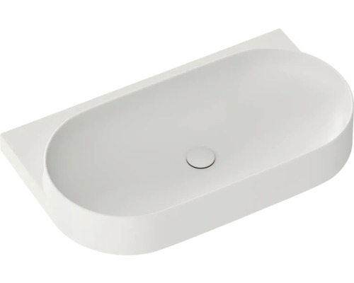 Keramické umývadlo na dosku s okrúhlym tvarom