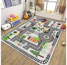 Hrací koberec so vzorom cesty do detskej izby