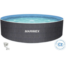 Vírivka Marimex s vodou a príslušenstvom. Vyrobené v Českej republike.