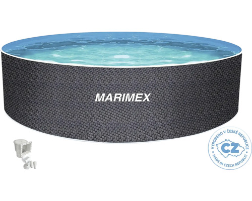 Vírivka Marimex s vodou a príslušenstvom. Vyrobené v Českej republike.