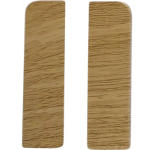 Dve drevené lišty so zaoblenými rohmi