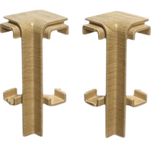 Dva rohové spojky pre soklové lišty