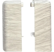 Rohové spojky soklovej lišty z plastu