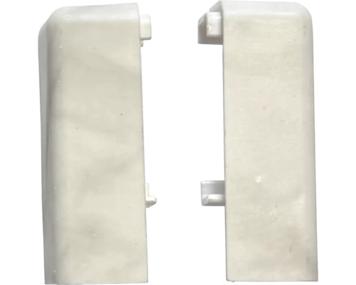 Dve plastové koncovky