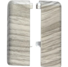 Spojka podlahovej lišty s dreveným dekorom