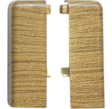 Dve vykurovacie rúrkové rozety z plastu