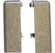 Hliníková koncovka stĺpika zásuvného plota