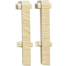 Dve drevené nábytkové úchytky