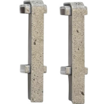 Dva kovové okenné háčiky