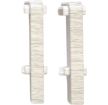 Dva držiaky pre kúpeľňovú policu