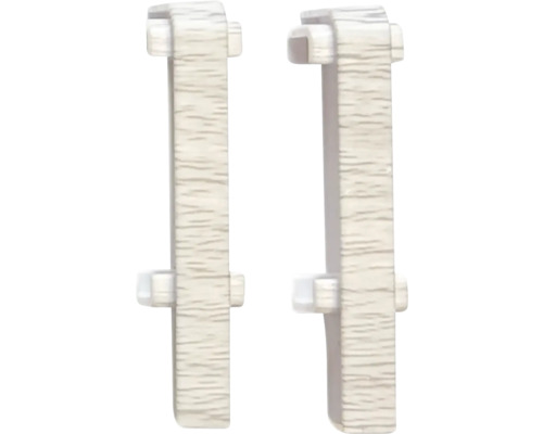 Dva držiaky pre kúpeľňovú policu