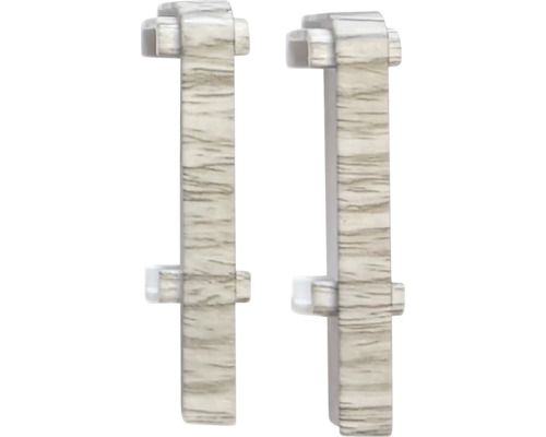 Dve upevnenia radiátorov s dreveným dekorom