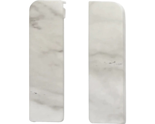 Dve mramorové soklové lišty