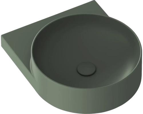 Okrúhle keramické umývadlo na dosku