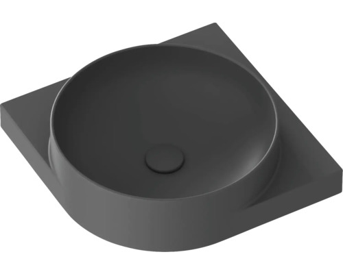 Keramické umývadlo na dosku, okrúhle