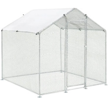 Voľne stojaci kurín s pletivom a strechou