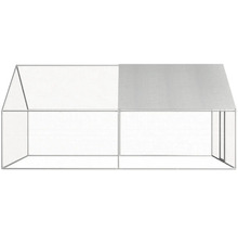 Králikáreň so strechou