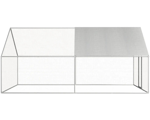 Králikáreň so strechou