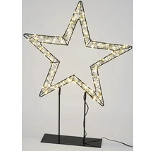 Dekoratívna hviezda s osvetlením do interiéru