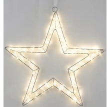 Osvetlená hviezda na dekoráciu