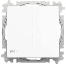 Dvojitý vypínač s krytím IP44