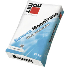 Vrece Sanova MonoTrass jednovrstvovej omietky s trasom 25 kilogramov od Baumit