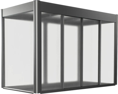 Zastrešená terasa s polykarbonátovými doskami