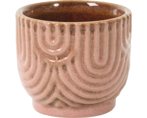 Keramický kvetináč so vzorom