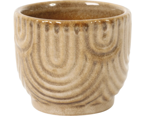 Keramický kvetináč so vzorom