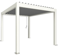 Voľne stojaca pergola s lamelovou strechou