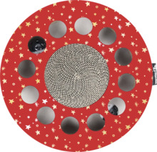 Hračka pre mačky so škrabadlom a hrou s loptou