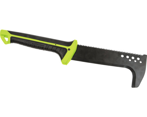 Záhradné náradie s pílovým listom a tvarovanou čepeľou