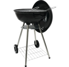 Guľový gril s grilovacím roštom, vekom a odkladacou plochou