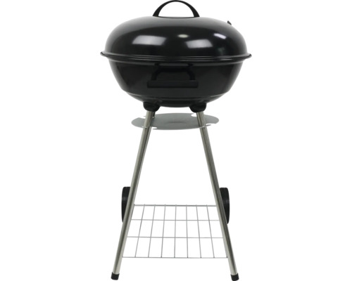 Guľový gril s úložným priestorom a kolieskami