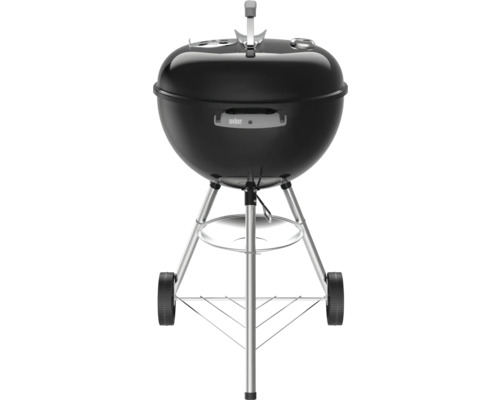 Guľový gril s kolieskami a logom Weber