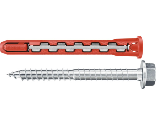 Hmoždinka Fischer so skrutkou